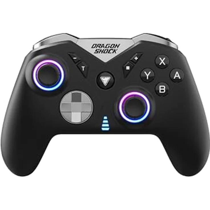 DRAGON SHOCK Nebula Pro Wireless Controller, kabelloses Gamepad für Nintendo Switch, schwarz – Bild 1