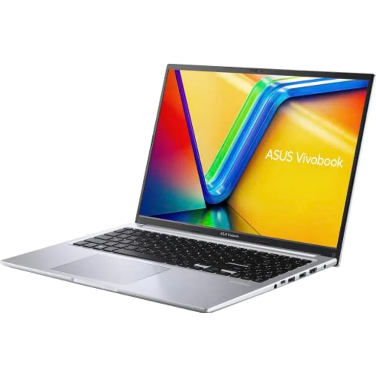 ASUS Vivobook 16, Notebook mit AMD Ryzen 5 7430U, 16 GB RAM, 512 GB SSD, 16 Zoll Full HD IPS-Display, Silber – Bild 2