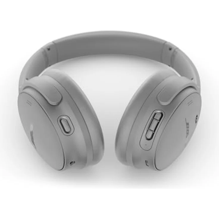 Bose QuietComfort 45, Kabellose Over-Ear-Kopfhörer mit Noise-Cancelling, bis zu 24h Akkulaufzeit, Mondlichtgrau – Bild 4