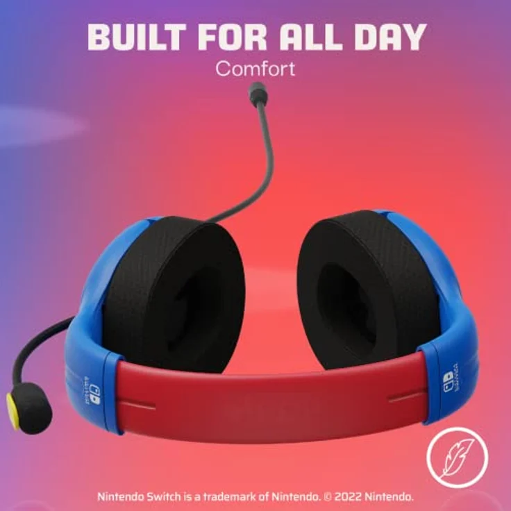 PDP Headset LVL40 Airlite Mario Edition für Nintendo Switch – Bild 3