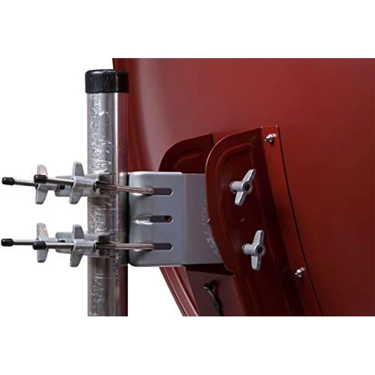 Schwaiger SPI085PR011 Aluminium Offset-Antenne 85 cm, Premiumklasse, rot – Bild 4