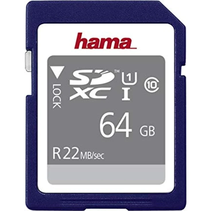 Hama Speicherkarte SDHC 64GB (SD-2.0 Standard, Class 10, Datensicherheit dank mechanischem Schreibschutz, Beschriftungsfeld) – Bild 3