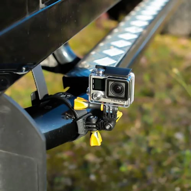 iSHOXS Proflex Hochflexible Action-cam Halterung für GoPro, Rollei und kompatible Kameras - Rot – Bild 4