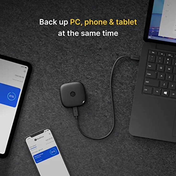 Synology BeeDrive 2TB NAS, PC & mobile Backup, USB 3.2 Gen 2 (Typ C) mit SSD, 3 Jahre Garantie – Bild 4