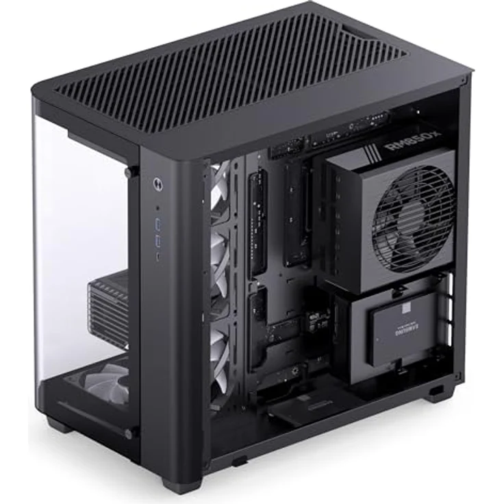 Jonsbo TK-3 - ATX-Gehäuse, schwarz, TK-3BLACK – Bild 6