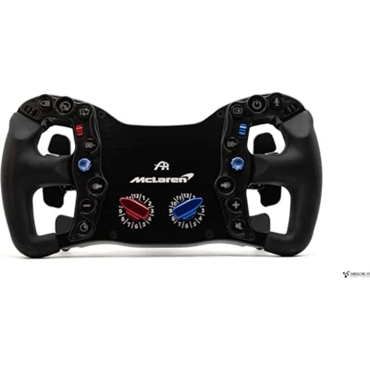 Ascher Racing Lenkrad McLaren Artura Sport-SC, Racing-Simulatoren Lenkrad im Butterfly-Style, hochwertiges Material, McLaren-Style, schwarz – Bild 2