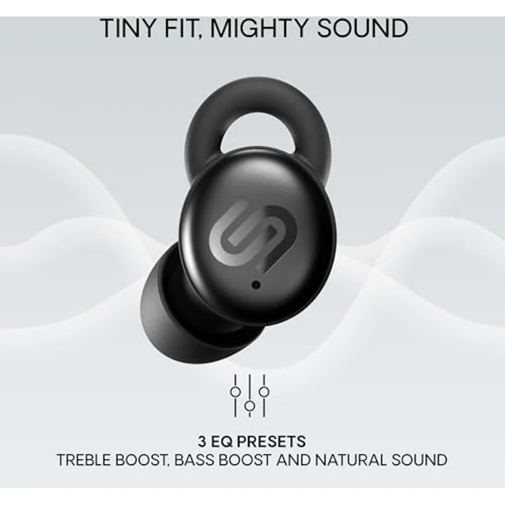 Urbanista Porto, True Wireless In-Ear-Kopfhörer mit Noise-Cancelling, 27h Laufzeit, schwarz – Bild 6