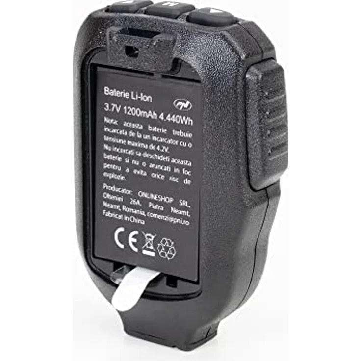 ONLINESHOP SRL PNI Mike 80, Bluetooth Mikrofon und Dongle, zweikanalig, kompatibel mit PNI HP 8001L, bis zu 10 m Reichweite, 1200 mAh Akku, Freisprecheinrichtung – Bild 8
