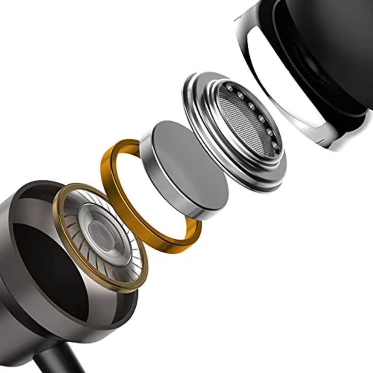 Dudao X10 Pro In-Ear Headset, 3,5 mm Mini Jack, Weiß, mit Fernbedienung und Mikrofon, ergonomisches Design, klarer Sound, 1,2 m Kabel – Bild 3