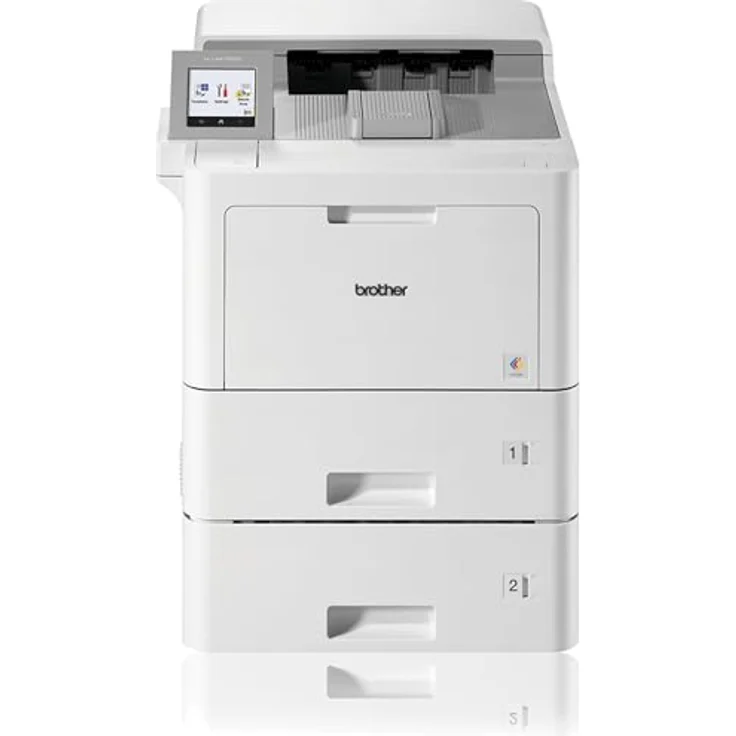 Brother HL-L9470CDNT Farb-Laserdrucker grau, mit Duplex-Druck und mobilem Print-Funktionen – Bild 3