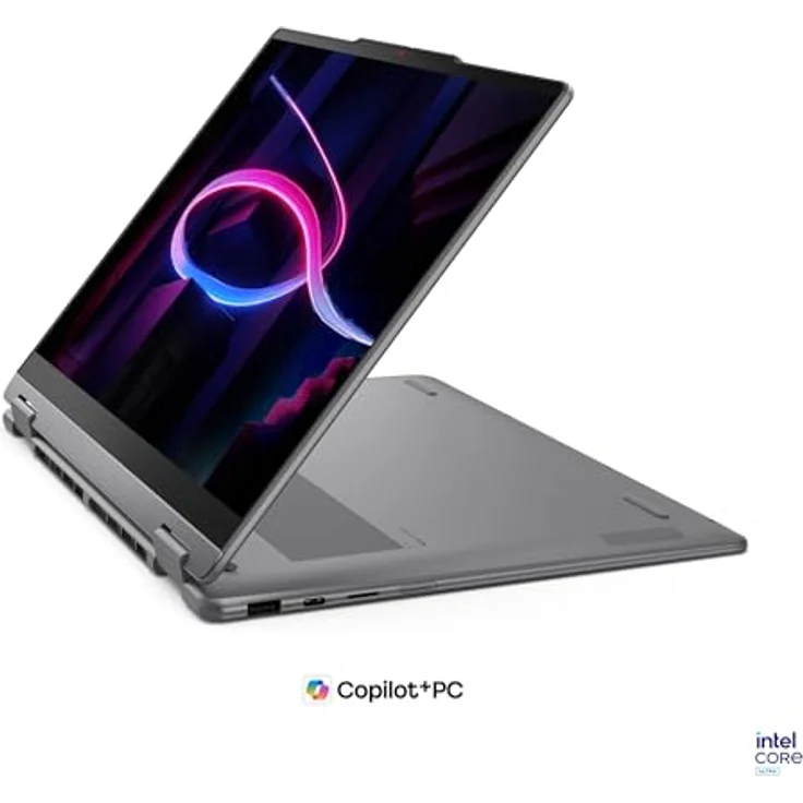 Lenovo Yoga 7 2in1 83TC003DGE, 14" WUXGA OLED, Intel® Core™ Ultra 7 355, 16GB RAM, 1TB SSD, grau, Windows 11 – Bild 11
