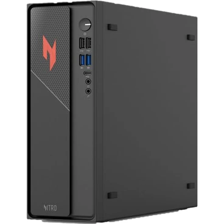 Acer Nitro 20 N20-100, Gaming-PC mit Intel Core i5-13420H, NVIDIA GeForce RTX 5060, 16 GB RAM, 512 GB SSD, Schwarz – Bild 2