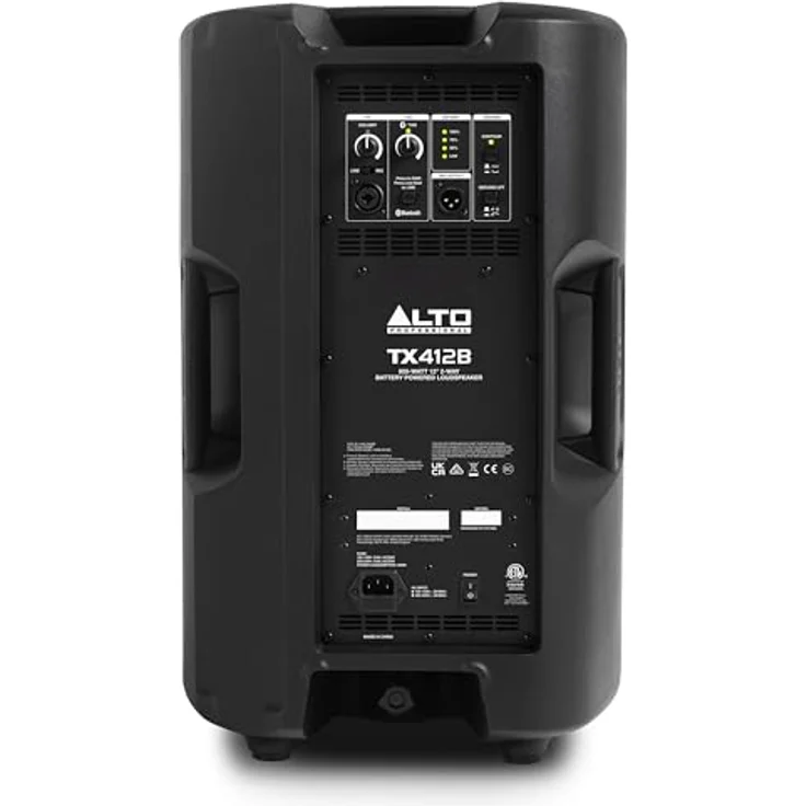 Sonstige Studios Alto TX412B, Aktiver PA Lautsprecher mit 600 Watt, bis zu 10 Stunden Akkulaufzeit, Schwarz – Bild 12