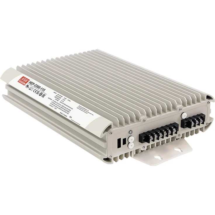 MEANWELL HEP-2300-115W AC-DC-Industrienetzteil, Geschlossen Metall, 2.300W, 115V, 20A, robust für industrielle Anwendungen