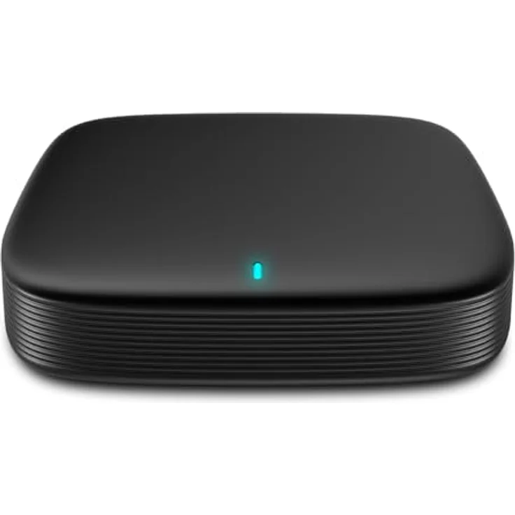 Infomir MAG 555 IPTV Set Top Box 2GB RAM Android 4K UHD HEVC h.265 Bluetooth 5.0 WLAN integriert, Kompaktes Design, Schwarz – Bild 2