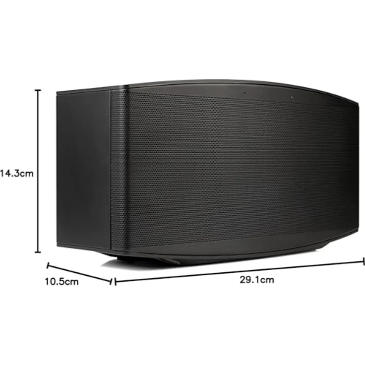 MR 100 Chromecast Build-In | Schnurloser Multiroom Lautsprecher mit W-Lan Streaming | Aux In und Bluetooth Funktion | kompakte Anlage mit 30 Watt RMS Stereolautsprecher – Bild 10