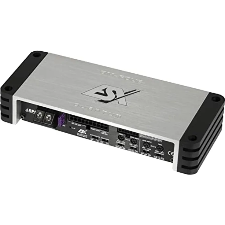 ESX ESX QUANTUM QM-FOUR, Digitaler 4-Kanal Verstärker mit 360 Watt RMS Leistung, kompakt und effizient