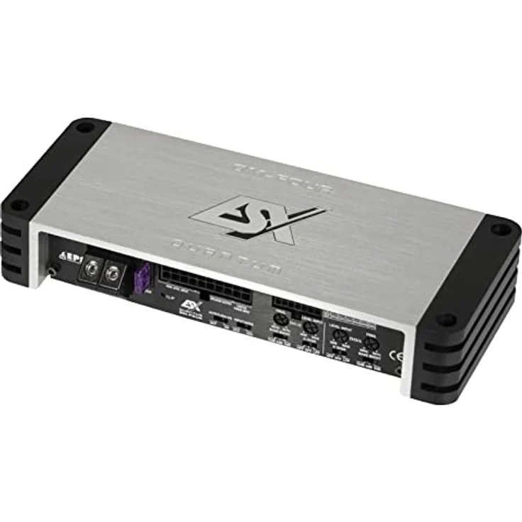 ESX ESX QUANTUM QM-FOUR, Digitaler 4-Kanal Verstärker mit 360 Watt RMS Leistung, kompakt und effizient – Bild 1