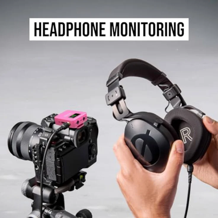 RØDE Wireless GO (Gen 3), drahtloses Mikrofon mit 32-GB-Speicher, 32-Bit-Float-Aufnahme und intelligenter GainAssist-Technologie – Bild 6