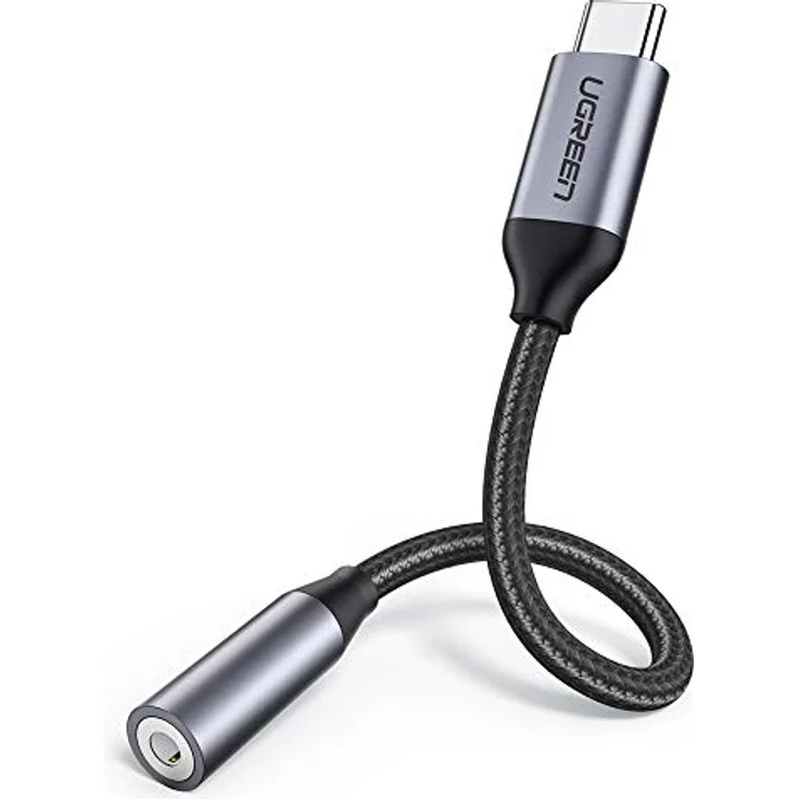 UGREEN USB Typ C zu 3,5 mm Klinke AUX Kopfhörer Adapter für Samsung HTC Huawei – Bild 2
