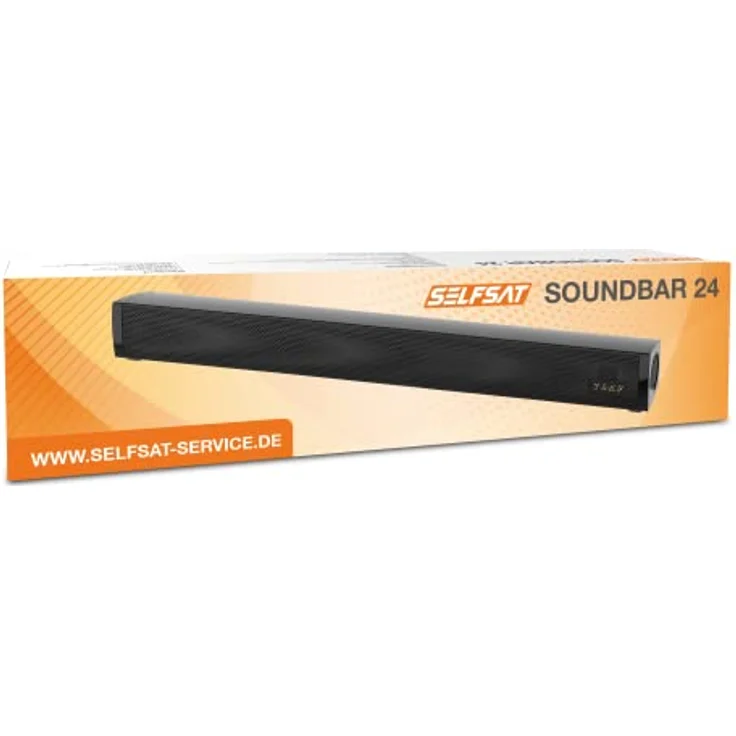 Selfsat 2.0 Soundbar 24 ohne Subwoofer, 30 W, schwarz – Bild 6