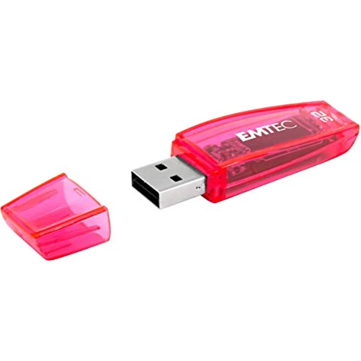Emtec USB-Stick C410 NEON 2.0, 32 GB Speicher, Fluo-Design, USB-A, kompatibel mit Mac und Windows – Bild 4