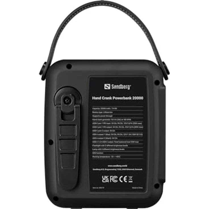 Hand Crank Powerbank 20000 – Bild 2