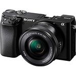 Sony Alpha 6100 Body| APS-C Spiegellose Kamera | Schneller 0,02s Autofokus mit Augenerkennung für Mensch und Tier, 4K-Filmaufnahmen und neigbares Display