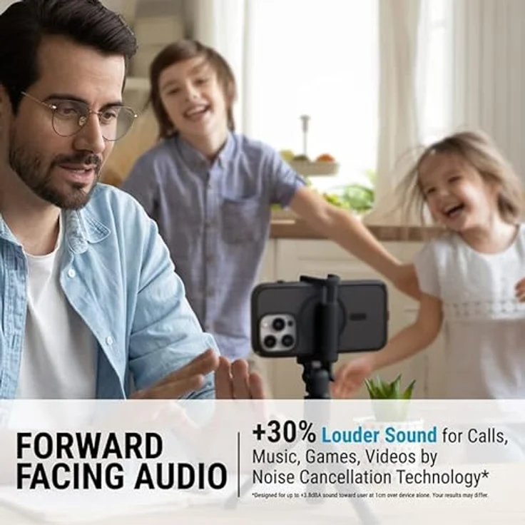 Catalyst Influence Case für iPhone 14 Pro Max, sturzsicher, resistent gegen Fingerabdrücke, langlebig, 30% lauteres Vorwärtsaudio, MagSafe-kompatibel – Frosted – Bild 5