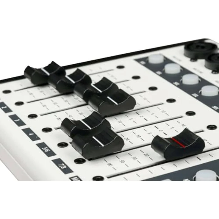 Proel Digipad 8, Digitaler 8-Kanal Mixer mit USB/BLUETOOTH Interface, 7 motorisierten Fadern und 3" Touchdisplay – Bild 3