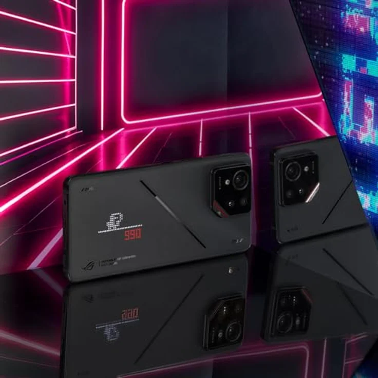 ASUS ROG Phone 9 Pro, EU Official, Phantom Black, 16GB RAM 512GB Speicher, 185Hz AMOLED, Sony® Lytia 700: 50 MP Kamera – Bild 1