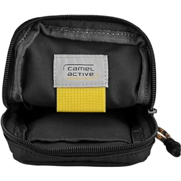 camel active Explore Handytasche, 11 cm, schwarz, 100% Nylon, kompakte Größe 11 cm x 3 cm x 17 cm – Bild 3