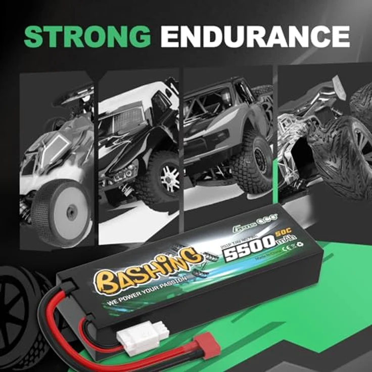Gens ace Modellbau-Akkupack (LiPo) 7.4V 5500 mAh Zellen-Zahl: 2 50 C Box Hardcase T-Stecksystem – Bild 4
