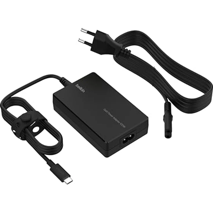 Belkin USB-C GaN Netzteil 100W Power Delivery, Notebook Netzteil mit 2,5 m Kabel, Schwarz – Bild 2