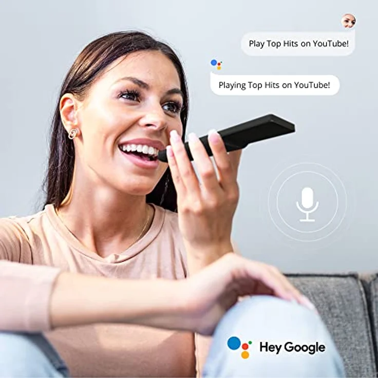 Nokia Streaming Stick 800, Android TV (Chromecast, HDMI, H.264, HEVC H.265, Netflix, Prime Video, Disney+), Schwarz – Bild 4
