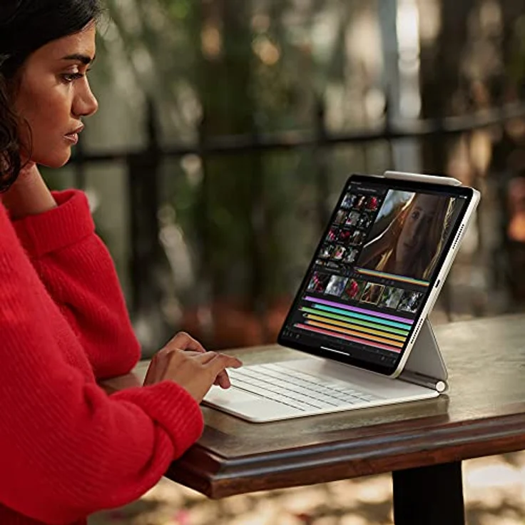 Apple iPad Pro (2021) Quad-HD-Auflösung 11 Zoll, 5G-Tablet, Apple M1 Chip, 2000 GB Speicher, iPadOS, Space Grey (MHWE3FD/A) – Bild 4