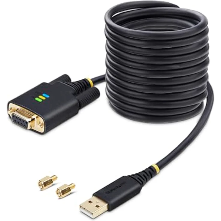 StarTech.com 1P10FFCN-USB-SERIAL, USB zu serielles Kabel, 3 m, Schwarz – Bild 9