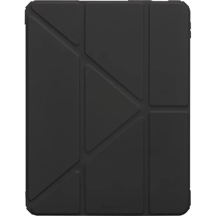 dbramante1928 LONDON - iPad Air 10.9 (2024/6T), Folio-Tasche mit Standfunktion, optimaler Schutz vor Stößen und Kratzern, Schwarz