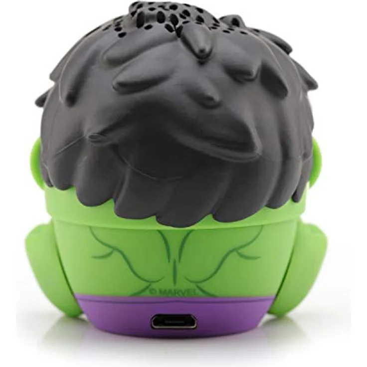 Bitty Boomers Sykel Enterprises The Incredible Hulk Bluetooth-Lautsprecher, ultra-tragbarer kabelloser Speaker in Hulk-Grün – Bild 2