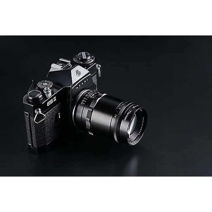 TTArtisan 100 mm F2.8 (Bubble Bokeh) Objektiv, Metallgehäuse, M42-Halterung, Schwarz – Bild 2