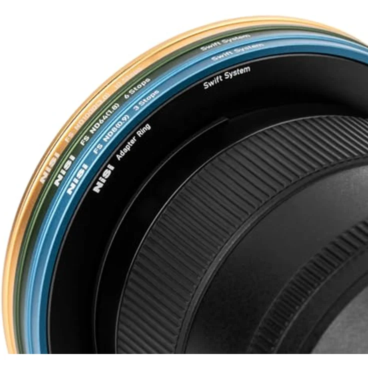 NiSi Swift FS ND Filter Kit für 67mm / 72mm / 77mm / 82mm (inkl. Swift ND0.9, ND1.8, ND3.0) - Wasserdichter Kamera-Filter Kit (Schwarz) – Bild 5