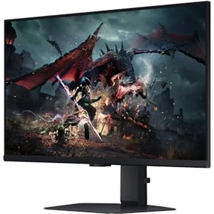 Samsung PC-Gamer-Bildschirm SAMSUNG ODYSSEY G5 S32CG510EU 32 WQHD VA-Panel 1 ms 165 Hz HDMI/DP FreeSync Premium, schwarz – Bild 3