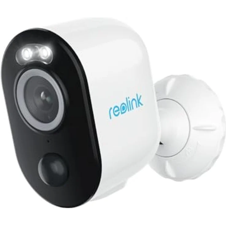 Reolink Argus Series B330 WLAN IP Überwachungskamera 2880 x 1616 Pixel, Zwei-Wege-Audio, Solarbetrieben, Weiss – Bild 2