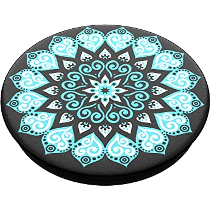 PopSockets PopGrip - Ausziehbarer Sockel und Griff für Smartphones und Tablets mit einem Austauschbarem Top - Peace Mandala Sky – Bild 3