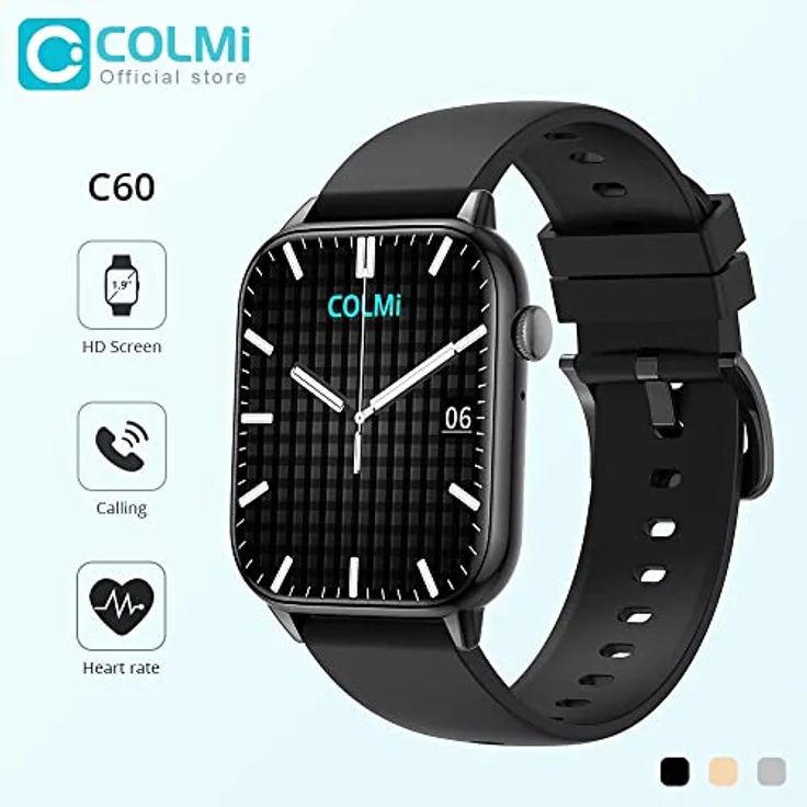 Générique Colmi C60 Smartwatch (Black) – Bild 2
