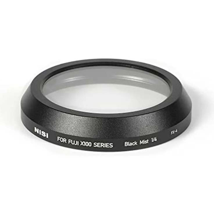 NiSi 49mm Black Mist 1/4 Filter für Fuji X70 / X100 / X100S / X100F / X100T / X100V - Schwarz – Bild 1
