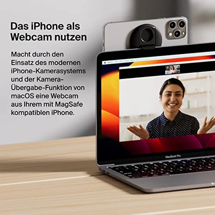 Belkin iPhone Mount with MagSafe for Mac Black – Bild 2