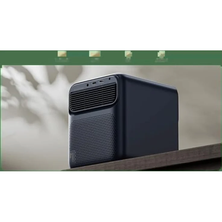 Wanbo Mozart 1 Pro (2025), 1080p Beamer mit Android-System und Google Assistant, dunkelblau – Bild 8