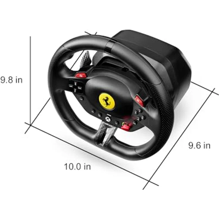 THRUSTMASTER T98 Ferrari 296 GTS, Gaming-Lenkrad für Xbox & PC mit 240° Rotationswinkel und Manettino Fahrprofilen – Bild 6