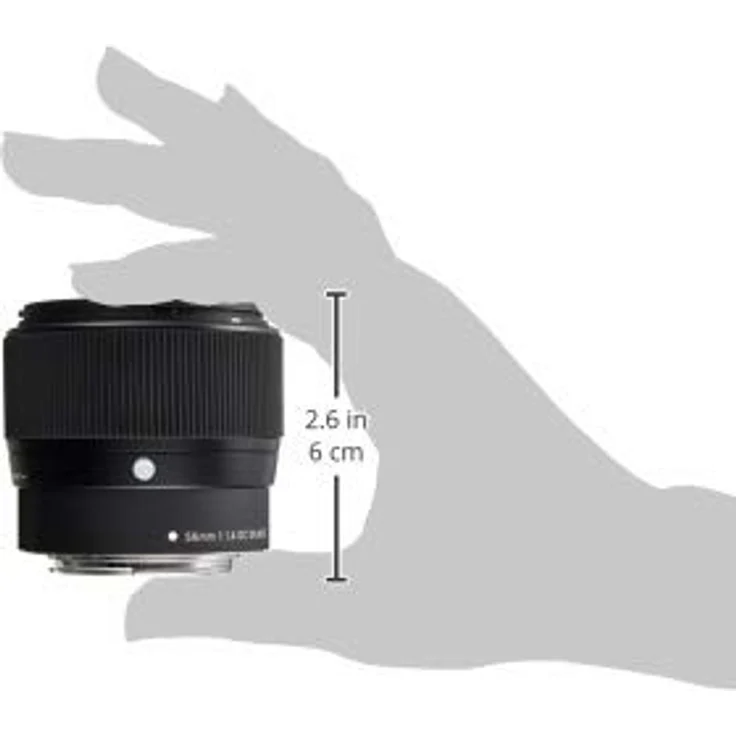 Sigma 56mm F1,4 DC DN Contemporary Objektiv (55mm Filtergewinde) für Canon EF-M Objektivbajonett – Bild 4